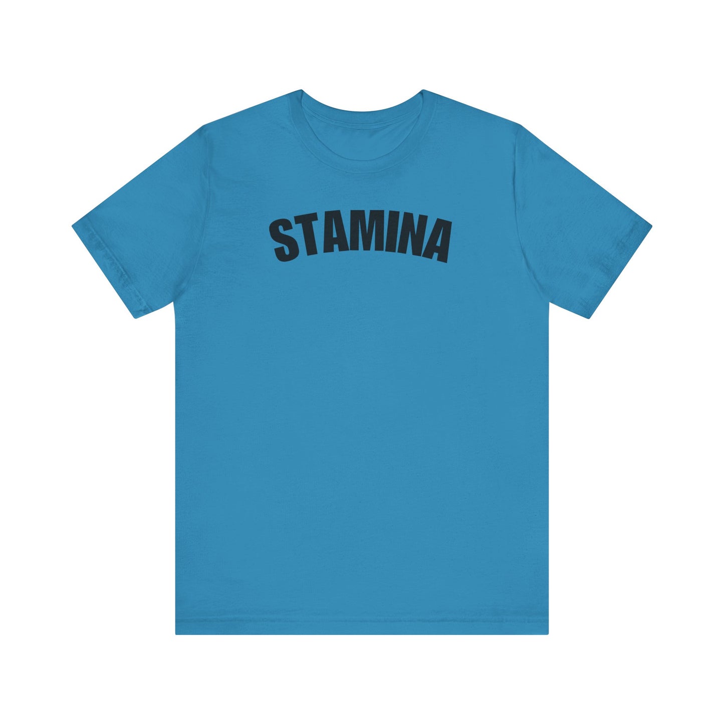 STAMINA Unisex Jersey Short Sleeve Tee - Performance Fitness Shirt for Gym, Moisture-Wicking Athletic Wear, Breathable Workout Top