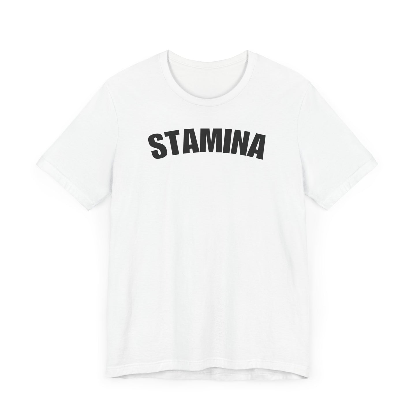 STAMINA Unisex Jersey Short Sleeve Tee - Performance Fitness Shirt for Gym, Moisture-Wicking Athletic Wear, Breathable Workout Top