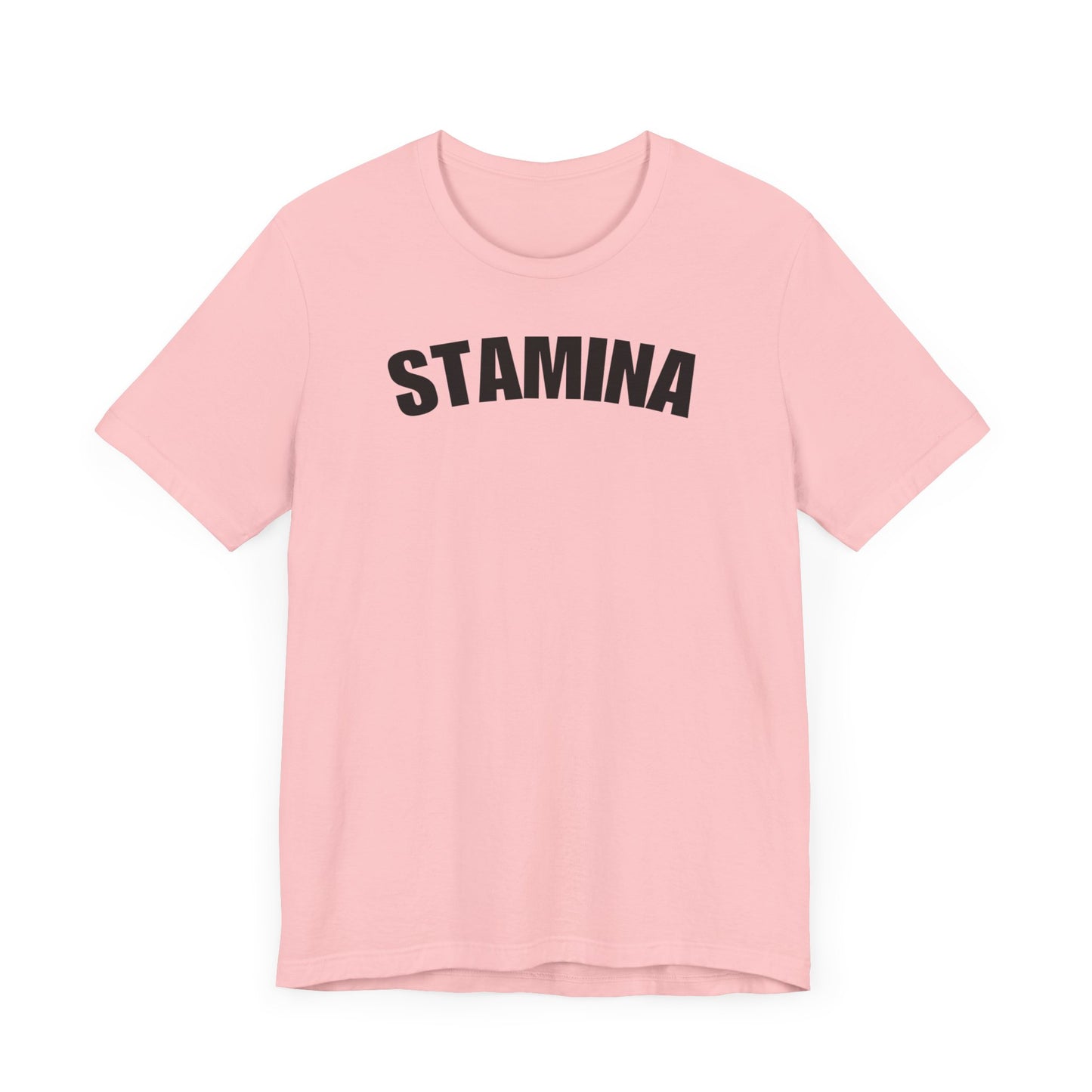 STAMINA Unisex Jersey Short Sleeve Tee - Performance Fitness Shirt for Gym, Moisture-Wicking Athletic Wear, Breathable Workout Top