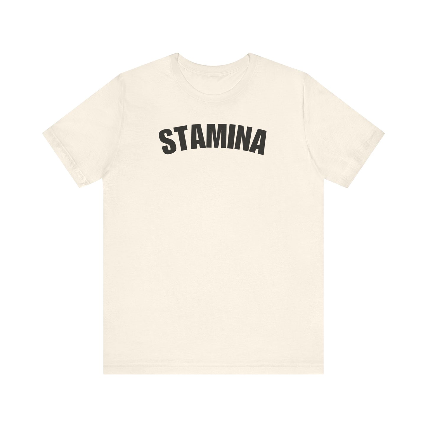 STAMINA Unisex Jersey Short Sleeve Tee - Performance Fitness Shirt for Gym, Moisture-Wicking Athletic Wear, Breathable Workout Top