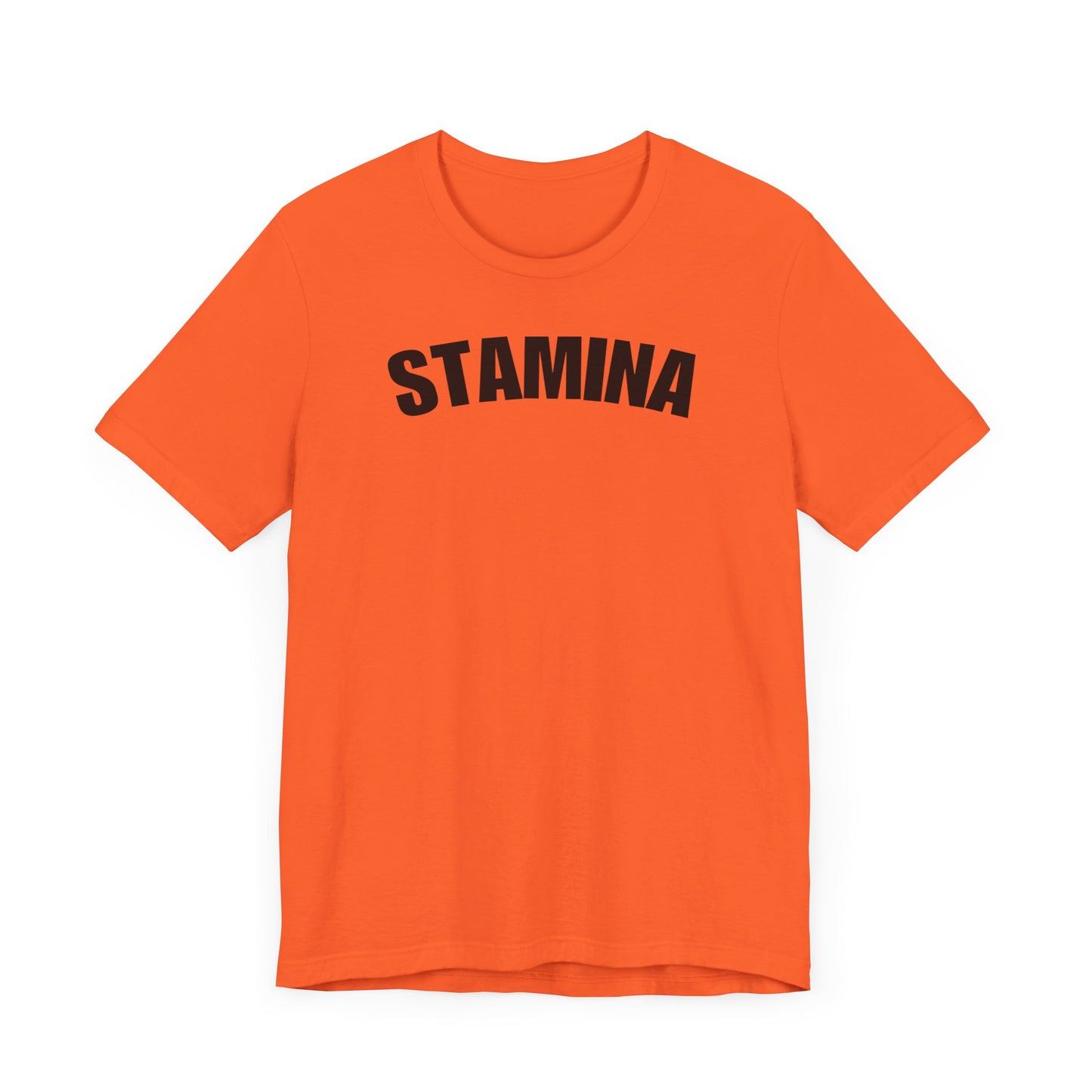 STAMINA Unisex Jersey Short Sleeve Tee - Performance Fitness Shirt for Gym, Moisture-Wicking Athletic Wear, Breathable Workout Top