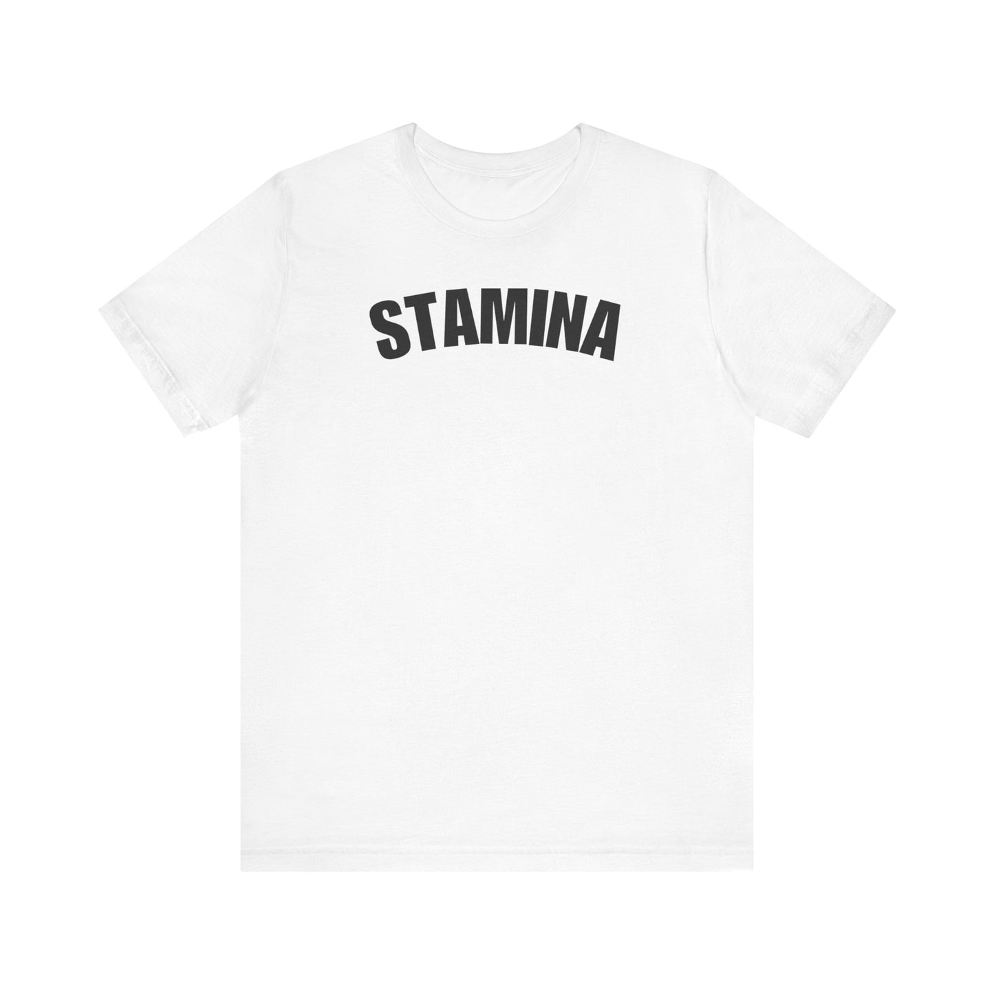 STAMINA Unisex Jersey Short Sleeve Tee - Performance Fitness Shirt for Gym, Moisture-Wicking Athletic Wear, Breathable Workout Top