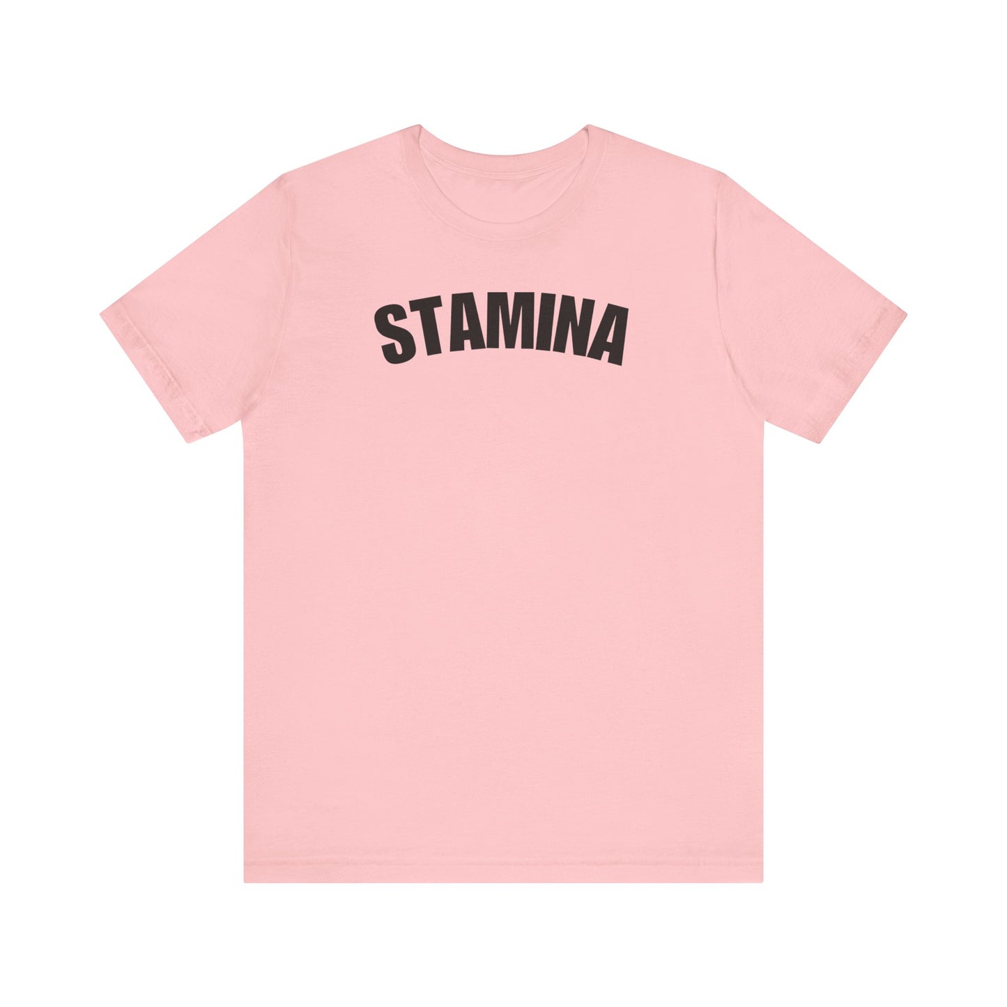 STAMINA Unisex Jersey Short Sleeve Tee - Performance Fitness Shirt for Gym, Moisture-Wicking Athletic Wear, Breathable Workout Top